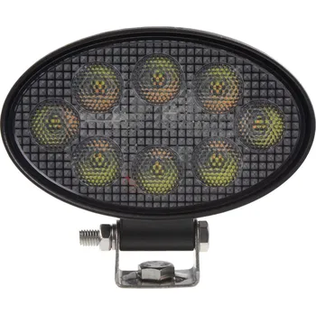 Přídavný světlomet LED světlo oválné, bílé/oranžové, 8x3W/8x1W, 140mm, ECE R10