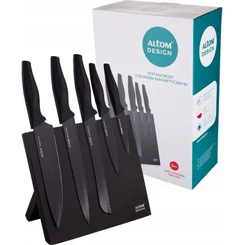 Sada nožů v pouzdře Altom Design Black 5 ks