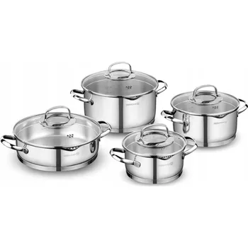 Hrnec Sada hrnců nerezová ocel Korkmaz 8 dílů