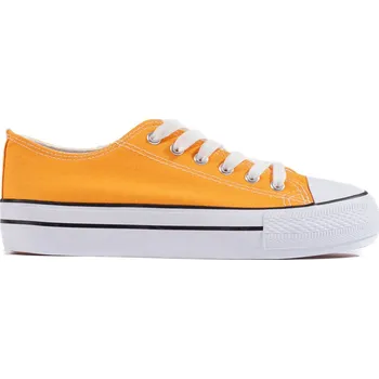 Dámské tenisky Žluté klasické plátěné tenisky XL-33P-Y Velikost: 36