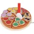 Hra na obchod Kruzzel 22471 dřevěná krájecí pizza 27 kusů