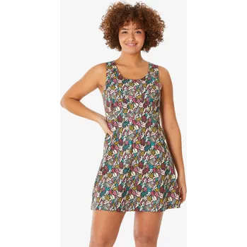 Dámské šaty QUECHUA Dámské turistické šaty Exploor 42 VÍCEBAREVNÁ