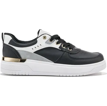 Dámské tenisky Černé boty sportovní na platformě A69B Velikost: 36