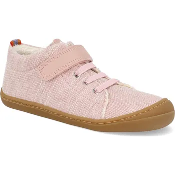 Barefoot dětské tenisky Koel - Bonny Bio Cotton pink růžové Velikost: 22