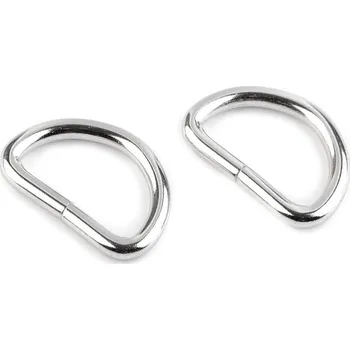 Polokroužek šíře 32 mm Balení: 10 ks, Varianta: 1 nikl - 8591149284359