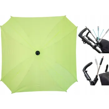 Stínicí technika Slunečník na kočárek Skyline 70 cm zelený