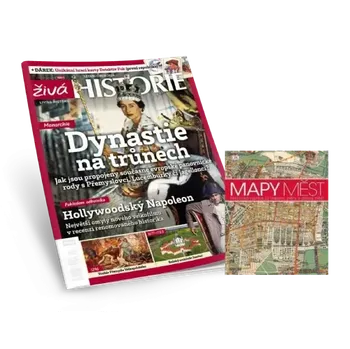 Časopis Živá historie - Předplatné na 2 roky s knihou Mapy měst (od č. 3/2026)