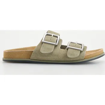 Dámské pantofle Reserved - Semišové pantofle - béžová - 328CR-80X - 328CR-80X-39