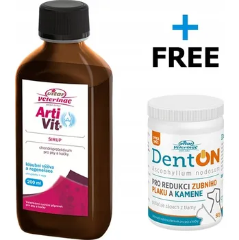 Doplňky stravy pro psy a kočky Vitar tekuté 200 ml 50 g 1 ks