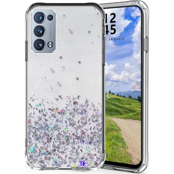Pouzdro na mobilní telefon Zadní Kryt Radian pro Oppo Reno6 Pro 5G bezbarvý