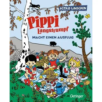 První čtění Pippi Langstrumpf macht einen Ausflug - Astrid Lindgren