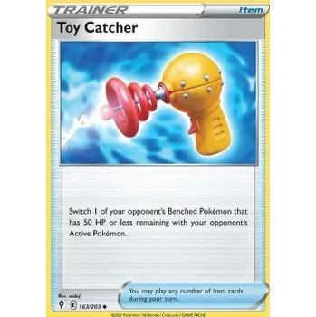 Karetní hra Pokémon EVS 163/203 Toy Catcher - Evolving Skies Stav: Near Mint, Verze: REVERSE HOLO