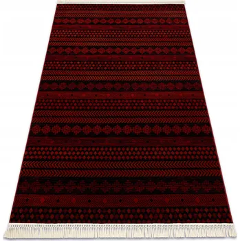 Koberec Koberec DO OBÝVÁKU ORIENTÁLNÍ VZORY STRAŠCE bordó 100x200 cm
