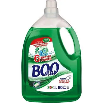 Prací gel Booster White prací gel na bílé prádlo 3 l ( )
