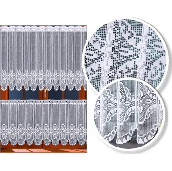 Záclona ZÁCLONA ŽAKÁROVÁ VITRÁŽOVÁ ZÁCLONA DO OKNA 629072/70 PREMIUM