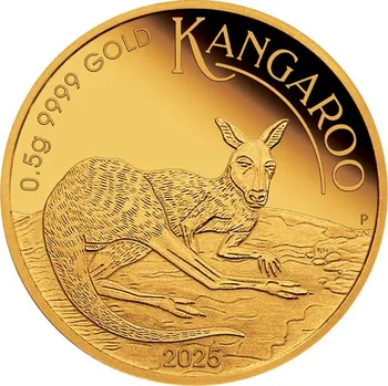 Zlatá mince Mini Kangaroo 2025