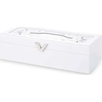 Šperkovnice Šperkovnice Na Bižuterii se zrcátkem Glamour Bílá