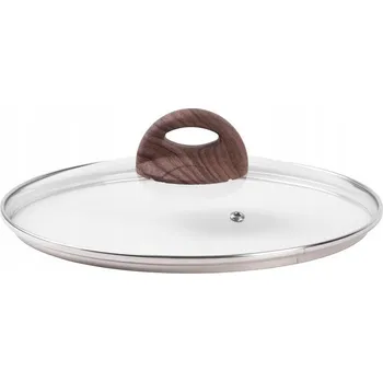 Poklice MagicHome Marble Line, skleněná, 26 cm