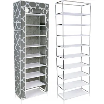 Botník Botník Gockowiak 57 x 172 x 29 cm, odstíny šedé