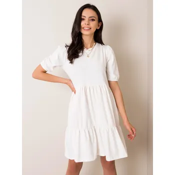 Dámské šaty Dámské béžové šaty RV-SK-5587.93-ecru Velikost: XL