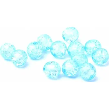 Dětské navlékací korálky CZ Skleněné korálky praskačky 8mm 00030/85501/34308 - 20ks