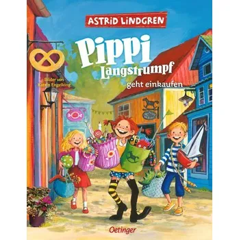 První čtění Pippi Langstrumpf geht einkaufen - Astrid Lindgren