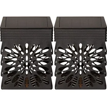 Nástěnné svítidlo Zahradní nástěnné svítidlo Star Trading černé, integrovaný LED zdroj 0,5 W