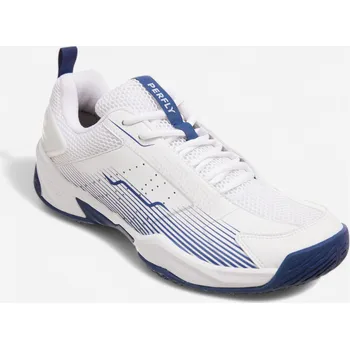 Pánská sálová obuv PERFLY Pánské badmintonové boty BS Perform 590 43 BÍLÁ|ORANŽOVÁ