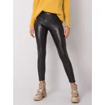 Dámské černé lesklé legíny RV-LG-6007.11-black Velikost: S