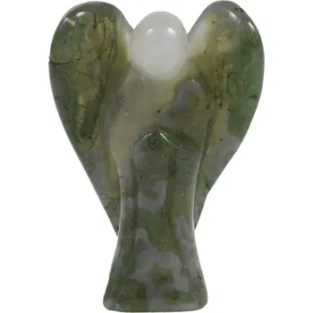 Milujeme Kameny Achát mechový - anděl Malý 512605