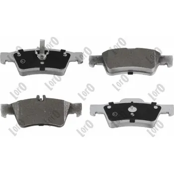 Brzdová destička Sada brzdových destiček, kotoučová brzda ABAKUS 231-02-013