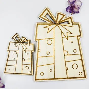 Vánoční dekorace Dřevěná vánoční dekorace - dárek - velká