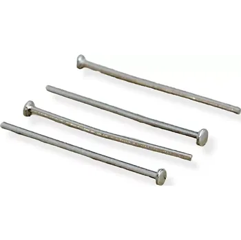 Materiál na výrobu šperku Ketlovací nýty 22 mm z nerezové oceli - 40 ks