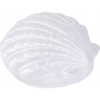 Figurka Betonová figurka mušle, 13 cm