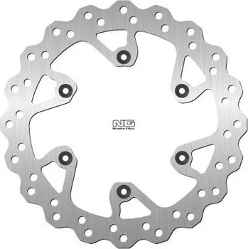 Brzda pro motocykl NG zadní brzdový kotouč YAMAHA WR250/450 '19-21, YZ125/250/450 '18-23 (245X115X4MM) (6X6,5MM) WAVE