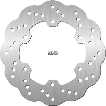 Brzda pro motocykl NG zadní brzdový kotouč YAMAHA YZF-R1 '03, YZF-R6 '99-02 (220X115X5MM) (6X8,5MM) WAVE