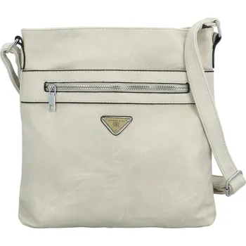 Kabelka Dámská crossbody kabelka světle šedá - Romina & Co Bags Tomai šedá