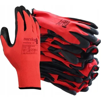 Pracovní rukavice Pracovní rukavice LATEX, typ RTLEA, elastický náplet, pro manuální práci, velikost M/L, 12 párů