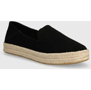 Dámské polobotky Espadrilky Toms Carolina 10020690 černá 99X, EUR 38