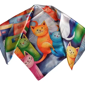 Šátek Šátek s kočkami č.25