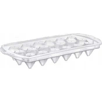 Tvořítko na led NÁDOBA FORMA NA LED KOSTKY LEDU 18 K VÍKO