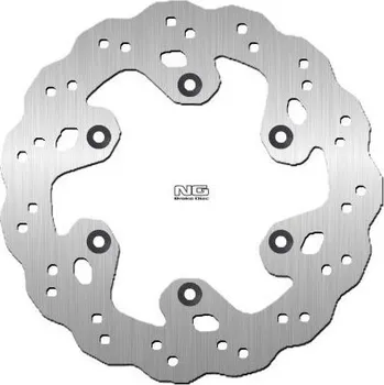 Brzda pro motocykl NG zadní brzdový kotouč YAMAHA WR125/250/YZ125 '98-02, WR400/426 '99-01 (240X115X4MM) (6X6,5MM) WAVE