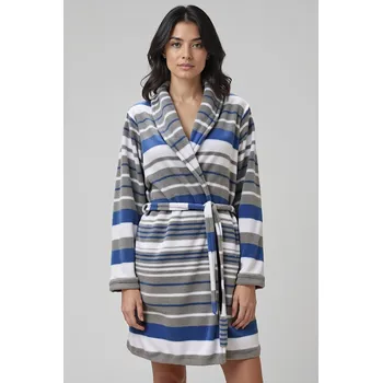Dámský župan Dámský župan Vivisence 5030 Barva: Modrá, Velikost: XL