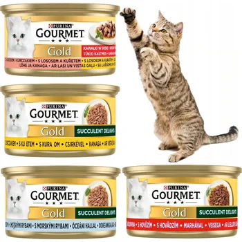 Krmivo pro kočku Gourmet mokré krmivo kuře 0,085 kg