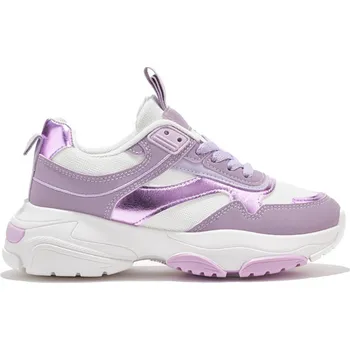 Dámské tenisky Lila sportovní dámské boty na hrubé podrážce BL377PU Velikost: 38