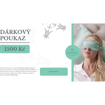 Dárkový potravinový koš Voucher 1500 Kč na nákup u Lovesilk