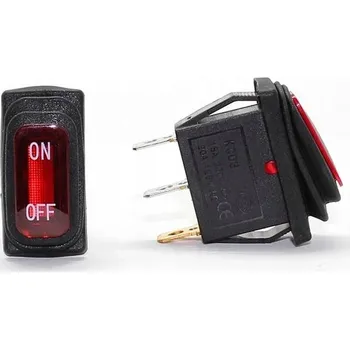 vypínač Jednopólový vypínač Klasický vypínač v odstínech hnědé 06135