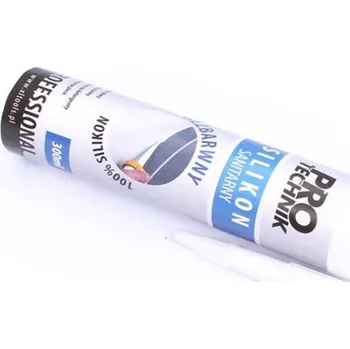 stavební silikon Sanitární silikon PRO-TECHNIK 300ml bezbarvý