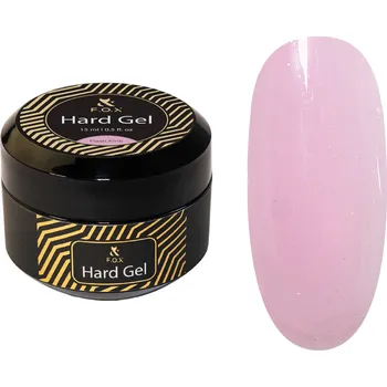 Lak na nehty F.O.X Tvrdý gel Flash Pink, 15 ml