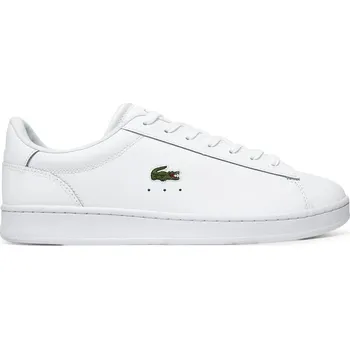 Pánská tenisová obuv Pánská volnočasová obuv Lacoste Carnaby Set Roland Garros White/Orange EUR 46,5